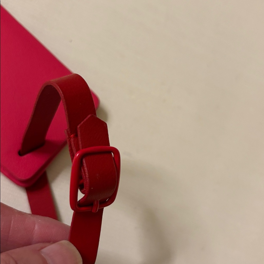 Dior Red Purse Tag/Mirror - Picture 4 of 4